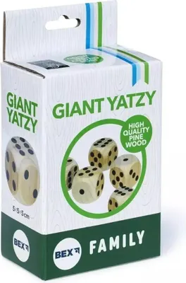 Produktbild von Bex Giant Yatzy Family aus Holz -