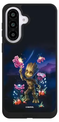 Produktbild von NIVOCASE Handyhülle für Samsung Galaxy A57 5G  Hülle NIVOpure Case Schwarz Marvel Guardians Of The Galaxy Baby Groot