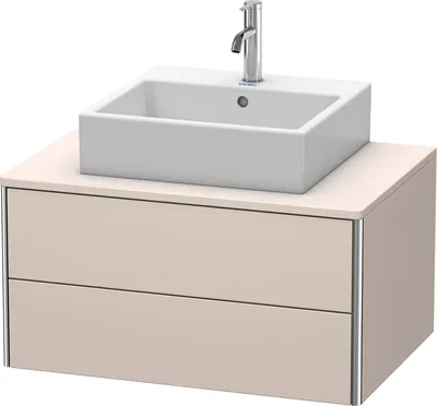 Produktbild von Waschtischunterbau XSQUARE 400x800x548mm taupe matt 400 x 800 x 548 mm taupe matt