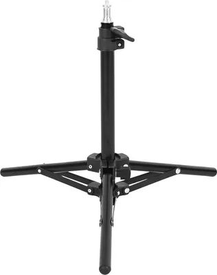 Produktbild von Verstellbarer Videolichtstaender Stativstaender 2-teilige 50-cm-Nutzlast 1,5 kg mit universeller 1/4-Zoll-Schnittstelle fuer Video-LED-Licht-Telefonhalter-Kamera