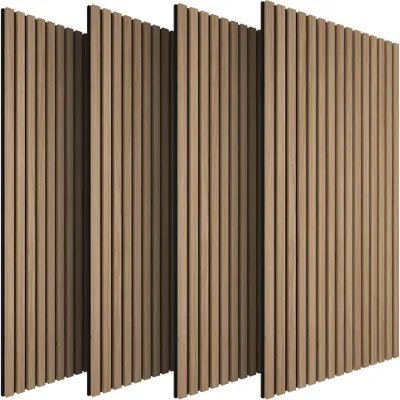 Obrázek produktu pro Akustické panely tectake® Sonic Wall III s designem dřeva v barvě dub, rozměry 120 x 60 x 1,1 cm, s možností flexibilního přizpůsobení velikosti