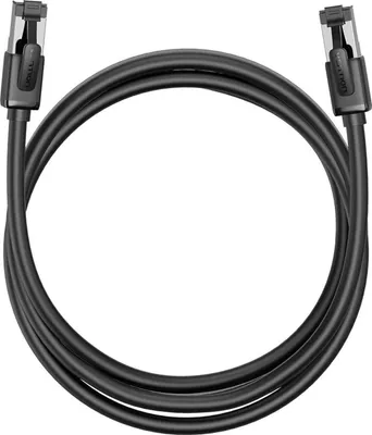Image de Vention IKPBL, 10 mètres, Cat8, S/FTP (S-STP), RJ-45, RJ-45, Noir
