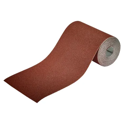 Produktbild von Wolfcraft Schleifpapier K100 5m x 115mm auf Rolle