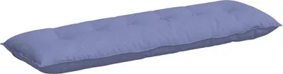 Immagine prodotto di vidaXL Cuscino posteriore jeans blu 160 x 19 x 50 cm tessuto