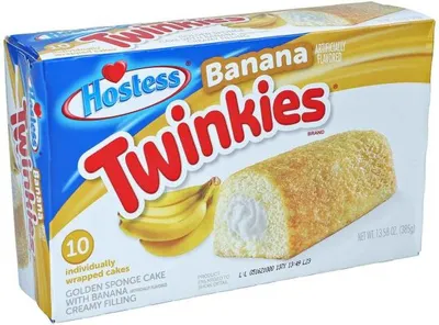 Produktbild von Hostess Twinkies Banana 10er