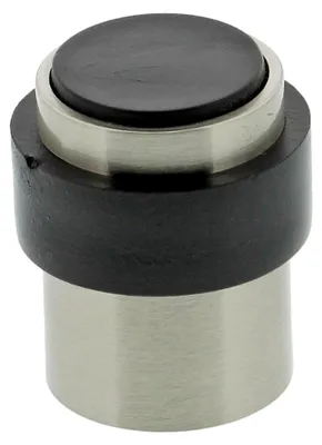 Produktbild von Wand- und Boden-Türstopper, Edelstahl-Optik, inkl. Befestigungsmaterial