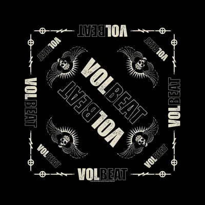 Produktbild von Volbeat Tuch Uni Logo - Bandana schwarz Standard
