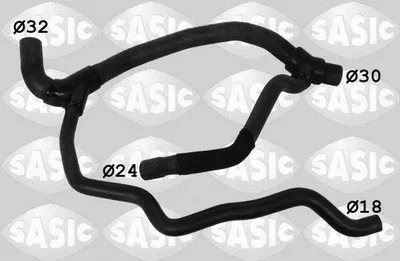 Produktbild von SASIC Kühlerschlauch Wasserschlauch für RENAULT KANGOO (KC0/1) 3404036