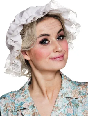 Produktbild von Boland 601401, Fancy dress cap, Erwachsener, Weiblich, Polyester, Baumwolle, Weiß, 30 g