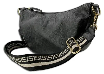 Immagine prodotto di Toscanto borsa in pelle tracolla city bag nero OTT823BS