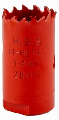Produktbild von Schmith Bimetall Lochsäge 28 mm Holzlochsäge Dosenbohrer Lochkreissäge Holz Bohrer