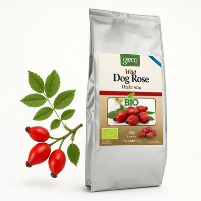 Produktbild von Greco Wilde Rose Hagebuttentee  60 g Getrocknete Früchte
