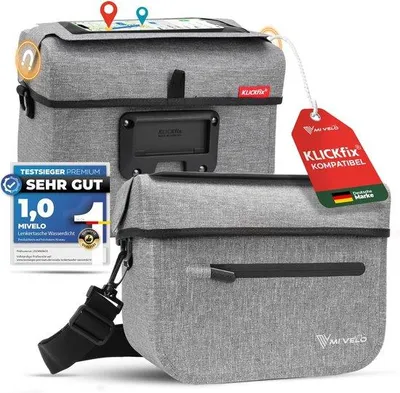 Obrázok produktu pre MIVELO Lenkertasche Fahrrad für KLICKfix - 100%