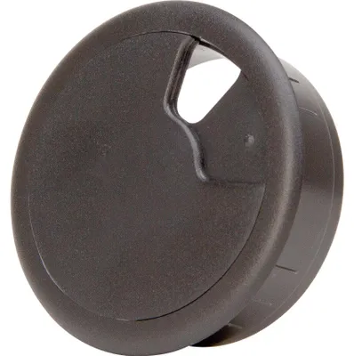 Produktbild von Kopp Kabeldurchgangsdose Kabeldurchführung 2-teilig Ø 60 mm schwarz