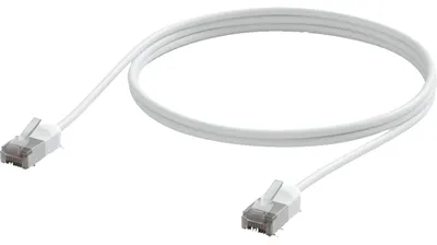 Produktbild von Ubiquiti UACC-Cable-Patch-Outdoor-C6A-5M-W, 5 m, Cat6a, F/UTP (FTP), RJ-45, RJ-45, Weiß