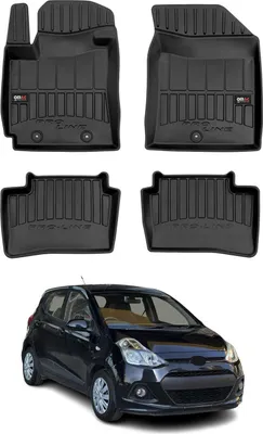 Produktbild von FROGUM ProLine 3D TPE Fußmatten für HYUNDAI i10 (IA) Vorne+Hinten