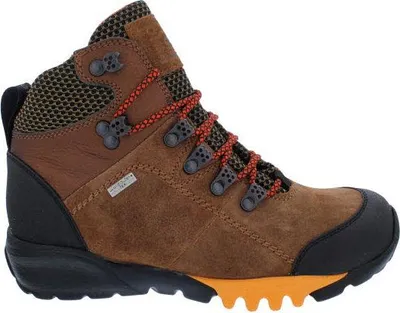 Produktbild von Waldläufer H-Amiata Bootie mit Waldläufer® TEX-Membran, Velourleder mit Gummi, Cognac/ Gold - Braun, Weite H 40 1/2