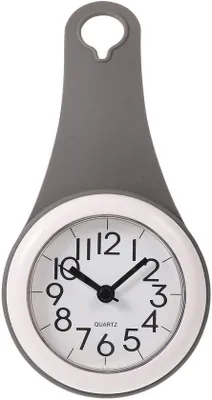Produktbild von Wasserfeste Wanduhr Baduhr leise Wanduhr Schraubengriff hangende Uhr
