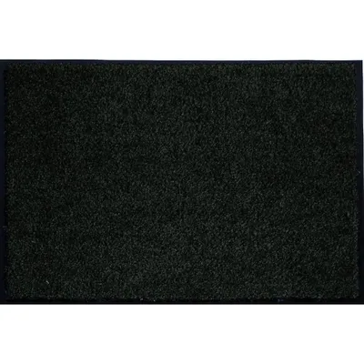 Produktbild von Diamant Fußmatte schwarz Türvorleger Abstreifer Schuhabstreifer Türmatte Schmutzmatte, Größe:600 x 400 mm