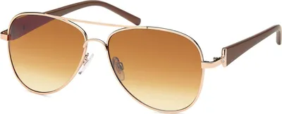 Produktbild von styleBREAKER Damen Sonnenbrille Pilotenbrille mit Strass | Edle Fliegerbrille Tropfenform UV400 | Metall Gestell mit Verlaufstönung | Inkl. Etui & Tuch