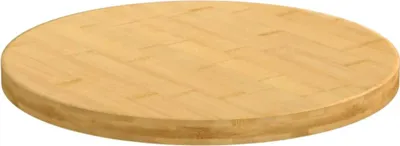 Produktbild von vidaXL Tischplatte Ø50x2,5 cm Bambus