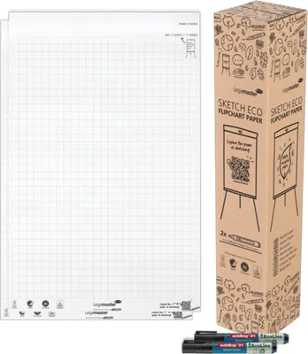 Immagine prodotto di Blocco carta Legamaster SKETCH ECO 7-157625kar 2x50 fogli