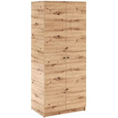 Image de Système d'armoire E E9 étagère debout avec portes chêne Artisan
