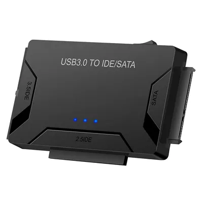 Produktbild von L40C USB 3.0 IDE SATA Adapter Konverter für 2.5″ & 3.5″ HDD SSD – Externes Festplatten-Kabel, Hot Swap