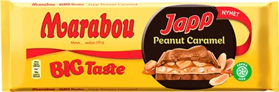 Produktbild von Marabou Big Taste Japp Peanut Caramel 276g