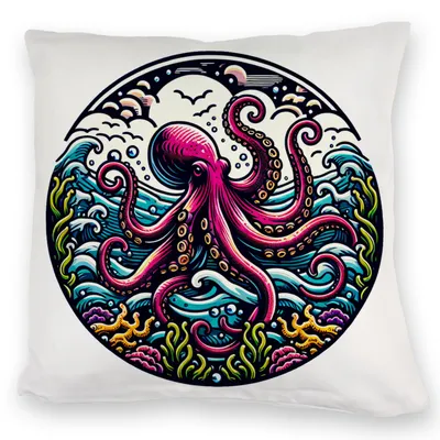 Produktbild von Oktopus Kuschelkissen