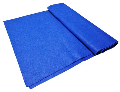 Immagine prodotto di Tessuto di feltro blu per progetti creativi