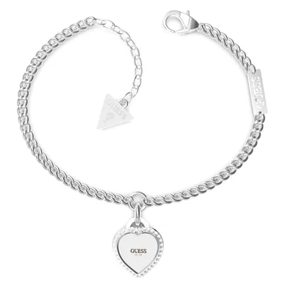 Obrázok produktu pre Guess - JUBB01422JWRHS - Dámsky náramok - Jemné srdce