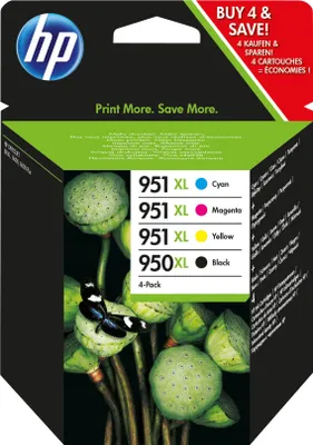 Produktbild von Tintenpatronen HP Nr. 950XL + 951XL Multipack C2P43A, 111ml