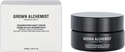 Produktbild von Grown Alchemist Regenerating Night Cream, Nachtcreme, Frauen, Universal, Decollete, Gesicht, Hals/Nacken, Anti-Falten, Kräftigend, Feuchtigkeitsspendend, Nährend, Regenerierend, Revitalisierend, Glättend, 40 ml