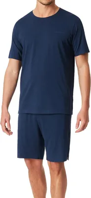 Produktbild von Schiesser Herren Schlafanzug kurz Gr. 58  admiral
