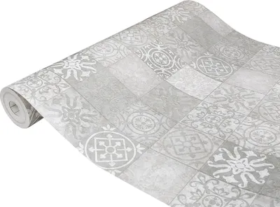 Produktbild von Klebefolie Möbel 45x740 cm - Aztekisches Muster - Selbstklebende Möbelfolie in Deko-Stil - Folie für Möbel ideal zum Renovieren von Schränken und Arbeitsplatten