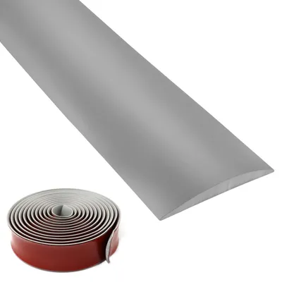 Immagine prodotto di Listello autoadesivo per transizioni di pavimento, 4 cm x 6 m, grigio