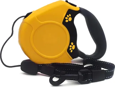 Produktbild von Einschiebare Hundeleine 8 m - Knotenfreie, ausziehbare Leine für kleine, mittelgroße und große Hunde bis 49 kg