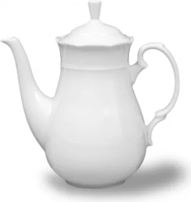 Produktbild von Thun 1794 Kaffeekanne, 1,35 l, tschechisches Porzellan, Natalie, weiß, Thun
