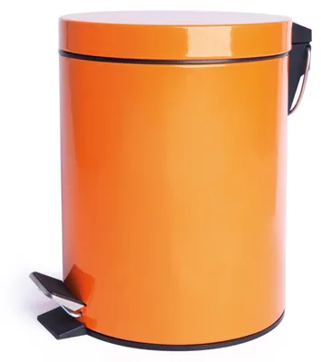 Immagine prodotto di Excelsa Cleany cestino in metallo 5 Lt Arancione