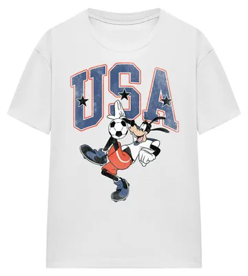 Produktbild von Disney - "Football USA" T-Shirt für Damen TV34681 (S) (Weiß)