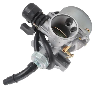 Zdjęcie produktu dla Gaźnik PZ19, zestaw filtrów powietrza do gaźnika o średnicy 19 mm, przeznaczony do quadów, kartów, motocykli terenowych i crossowych o silnikach czterosuwowych o pojemności 50cc, 70cc, 90cc, 110cc i 125cc