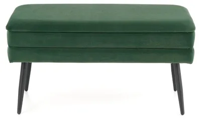 Productafbeelding van Tabouret VELVA donkergroen/zwart
