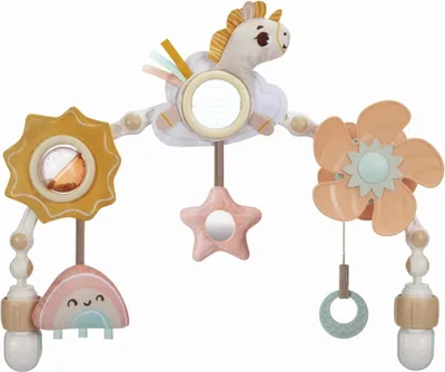 Image de Arche de jeu Tiny Love Sunny Stroll avec 6 jouets activés par bébé, 0 mois et plus, Unicorn Wonderlands