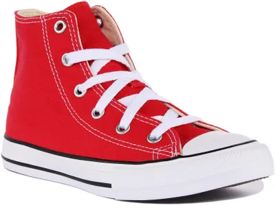 Produktbild von Converse Chuck Taylor All Star Hi K der Schnürung Le wand Turnschuhe Rot – undefined / Rot