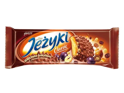 Obrázok produktu pre Jeżyki Czekolada Mleczna Classic 140 g