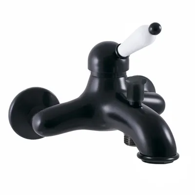 Zdjęcie produktu dla Slezák-RAV Bateria wannowa Slezák RAV Labe L554.5CMAT czarny Kolor: czarny mat, Wymiar: 150 mm