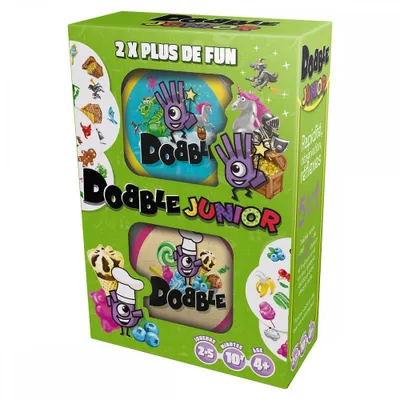 Produktbild von Asmodee Dobble Junior, Kartenspiel, 4 Jahr(e)