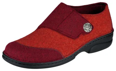 Produktbild von Berkemann Jarla, Damen Hohe Hausschuhe, Rot (rot Patch 242), 37.5 EU (4.5 Damen