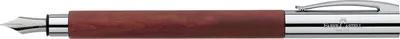Produktbild von FABER-CASTELL Füllfederhalter Ambition Birnbaumholz F